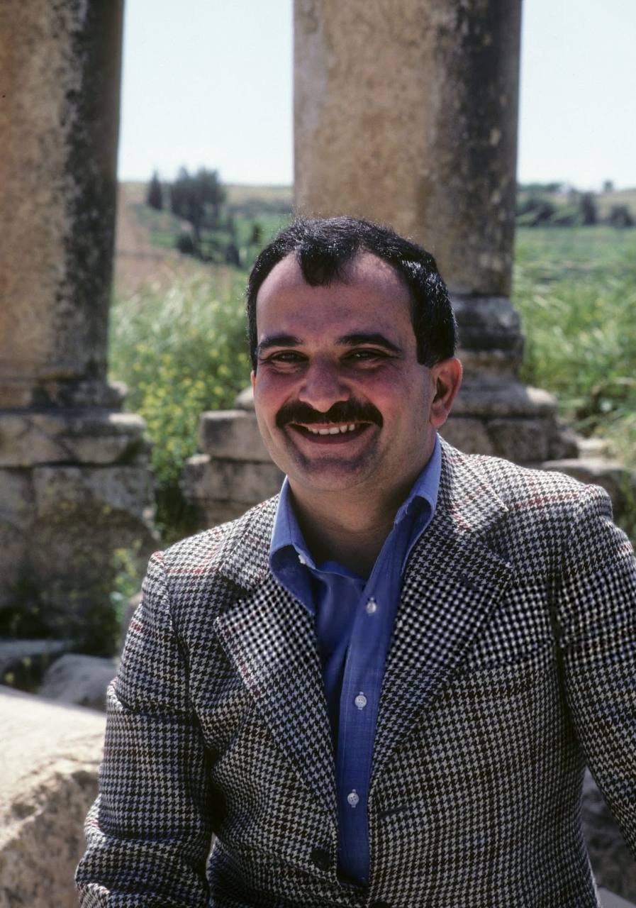 Prince Hasan bin Talal — Prince Hasan bin Talal in Jerash, 1983 (1983)